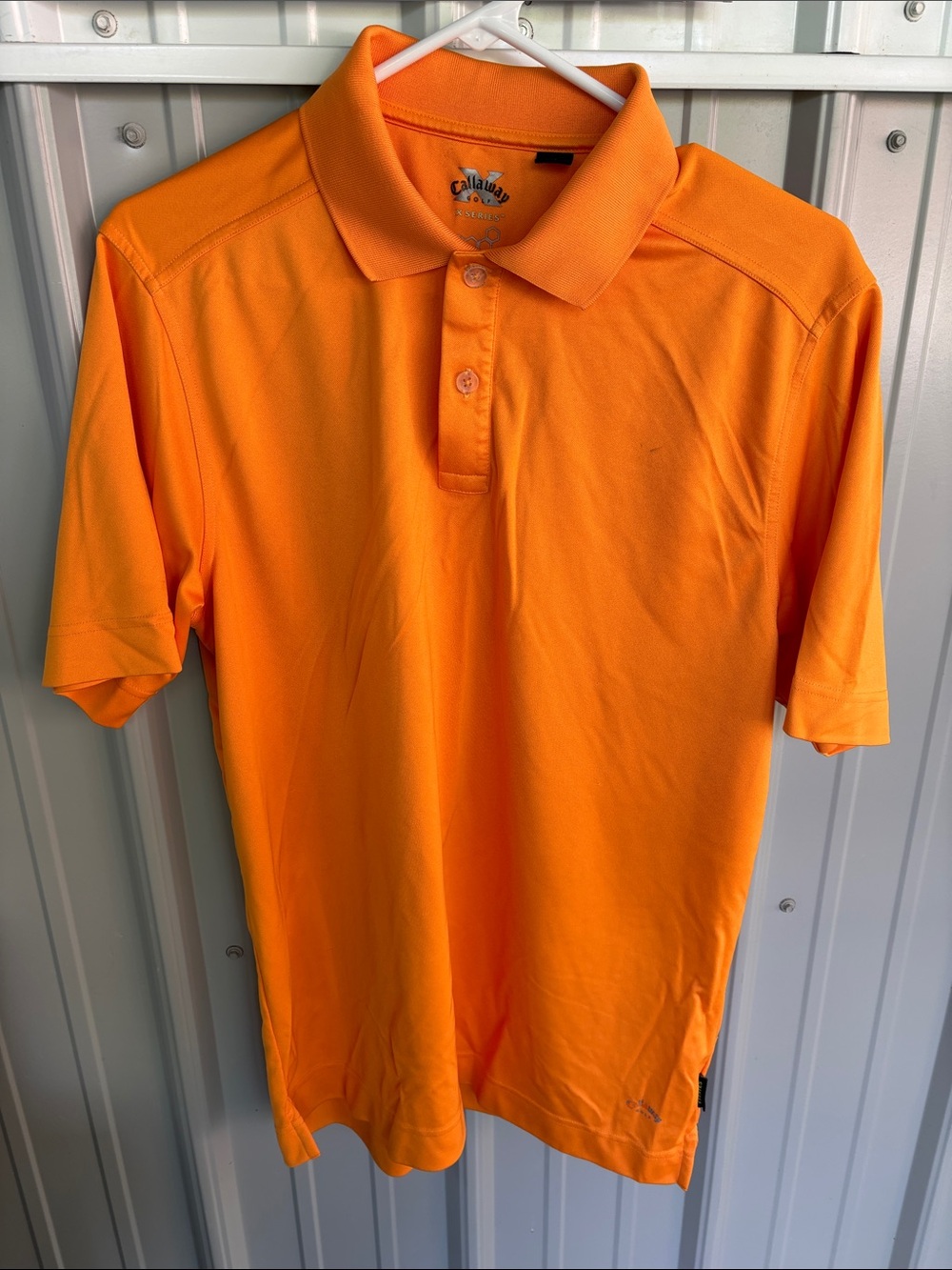 Callaway Men’s Bright Orange Golf Polo